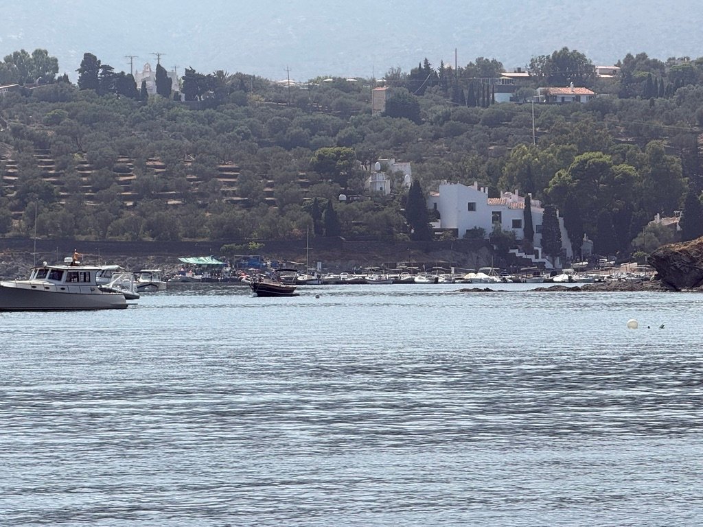 The bay of Cadaqués, where Dalí looked